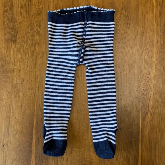 MARQUISE Winter Tights Bundle Baby Girls 0-6 Mos Infant Girl Blue Stripes Pink - Picture 4 of 13
